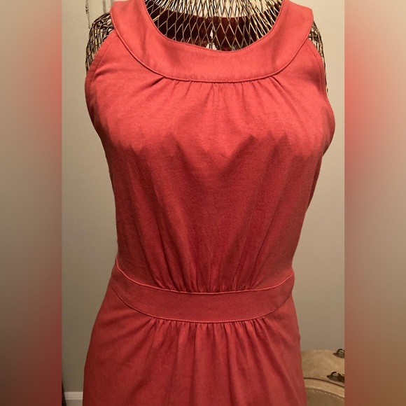 Ann Taylor LOFT Sleeveless Dress with Banded Collar and Waist - Picture 3 of 7
